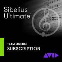 Avid Sibelius Ultimate TEAM 1 - Year Subscription New License - Innovative Music
