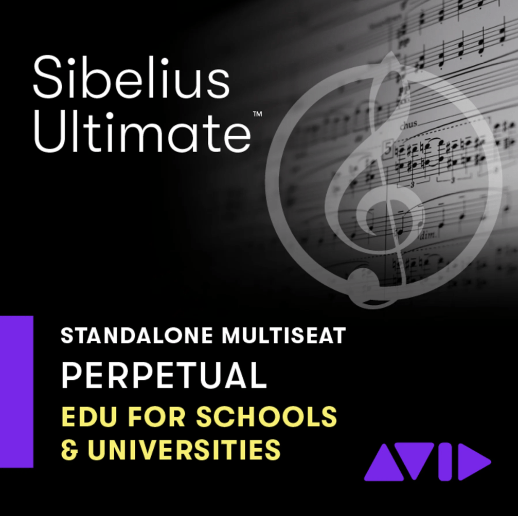 Avid Sibelius Ultimate Standalone Perpetual Multiseat License EDU - Innovative Music