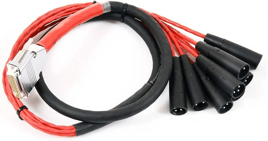 Avid DB25 - XLRM DIGISNAKE 4 ft: High - Quality Audio Cable for Professional Studios - Innovative Music