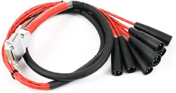 Avid DB25 - XLRM DIGISNAKE 4 ft: High - Quality Audio Cable for Professional Studios - Innovative Music