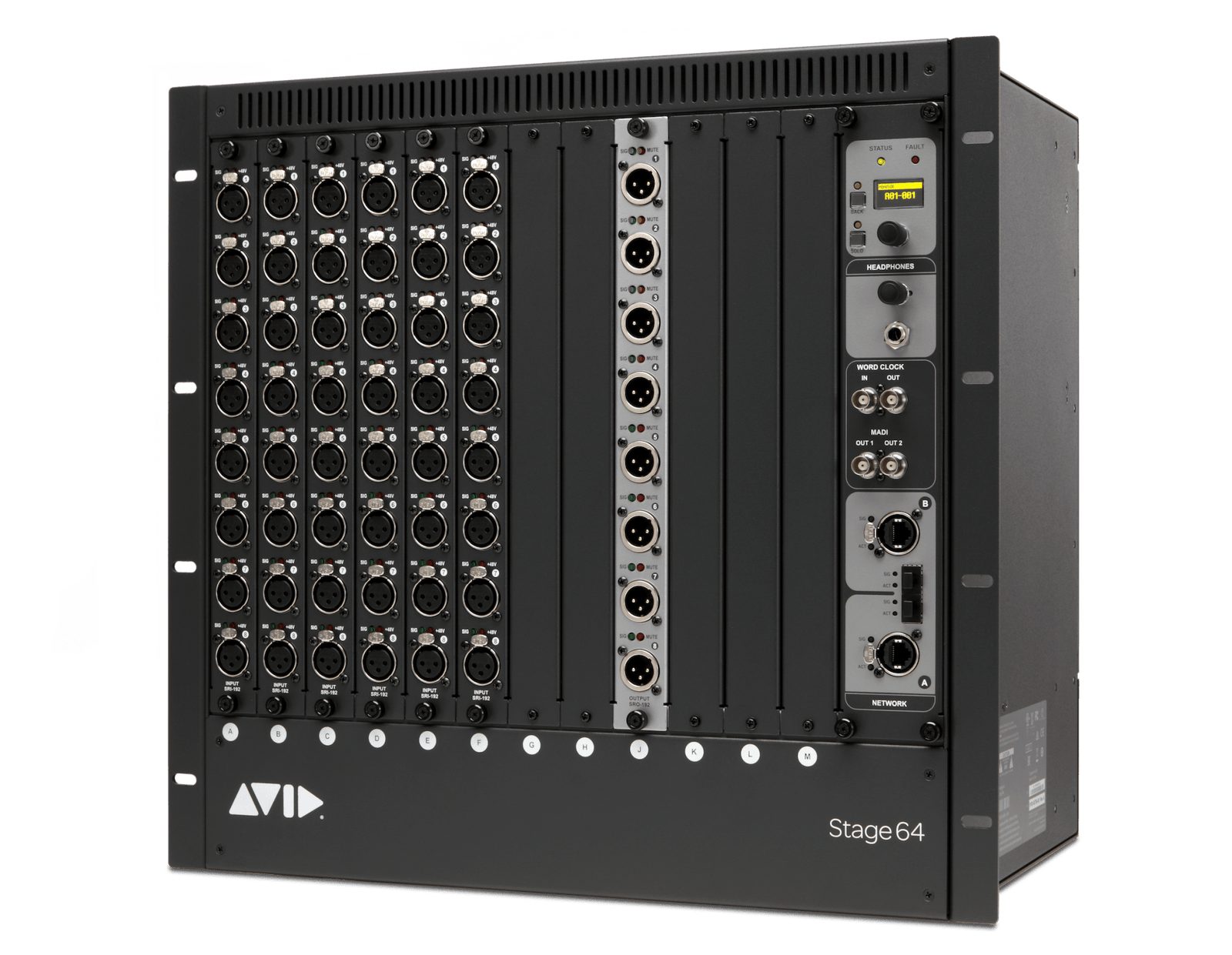 Avid VENUE Stage 64 Stage Rack (48x8) with 3 Year Elite Live Support - Innovative Music