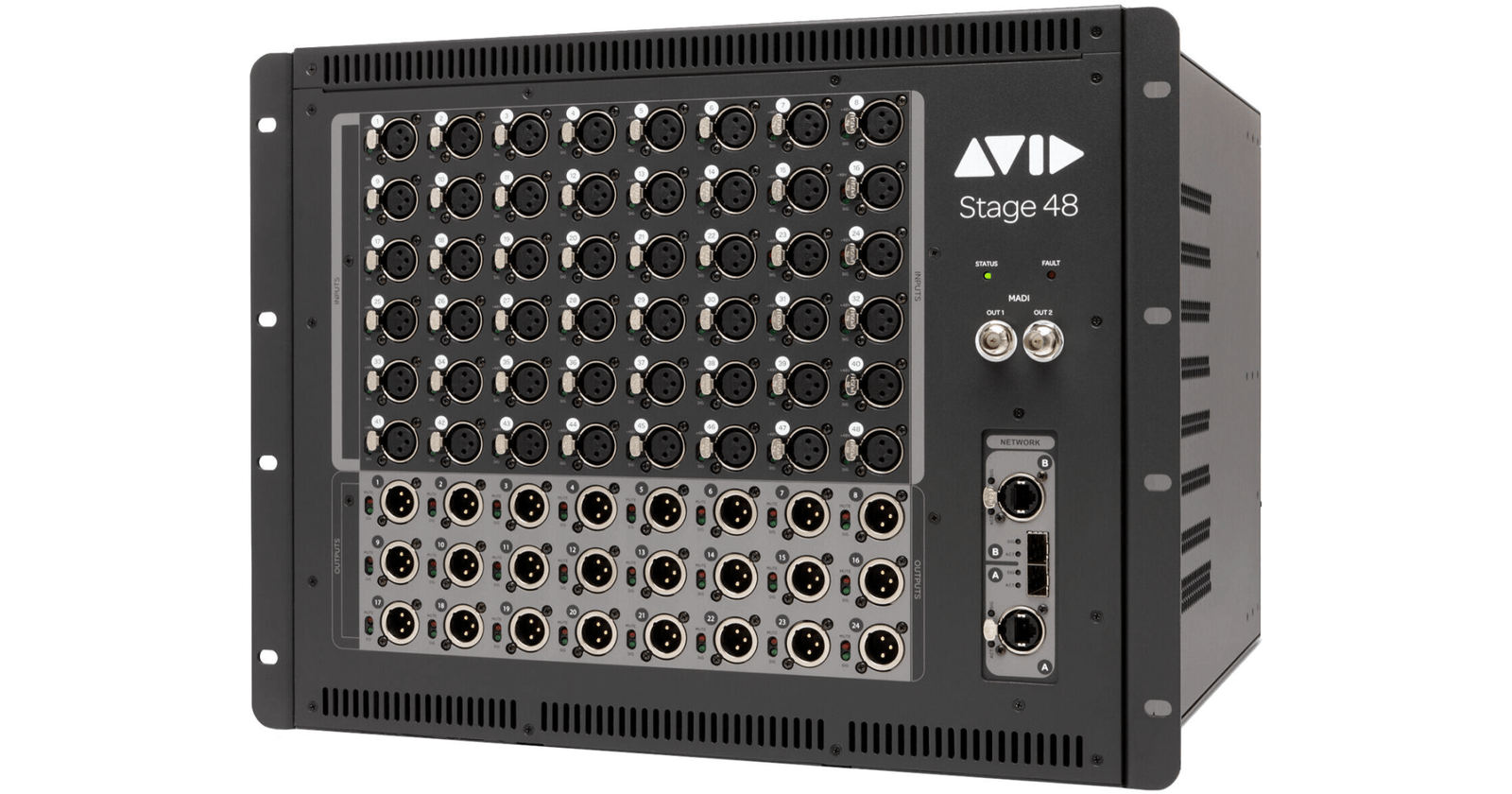 Avid VENUE Stage 48 Stage Rack (48X24) with 3 Year Elite Live Support - Innovative Music