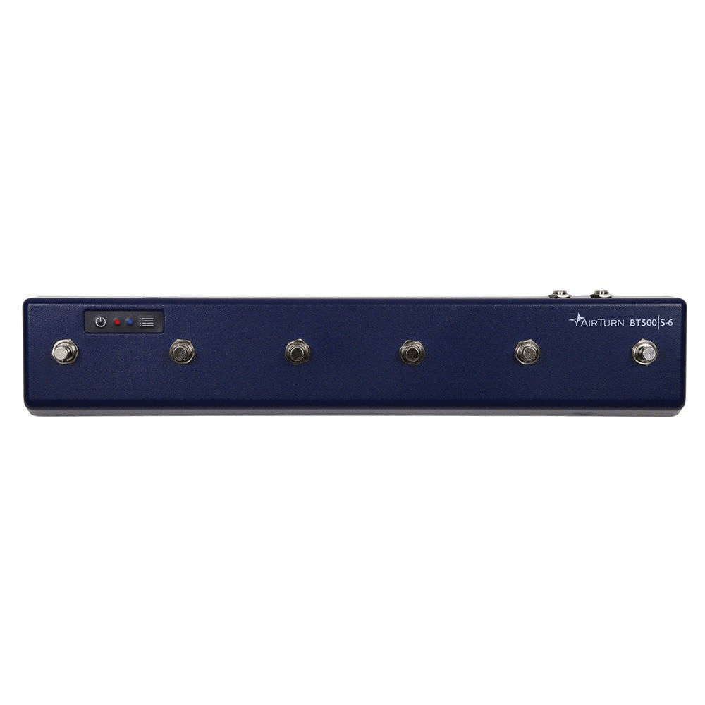 AirTurn BT500S - 6 Controller Footswitch w/ Bluetooth - Innovative Music