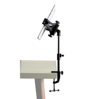 AirTurn Desktop Clamp with Manos Uni Tablet Holder - Ultimate Hands - Free Solution - Innovative Music