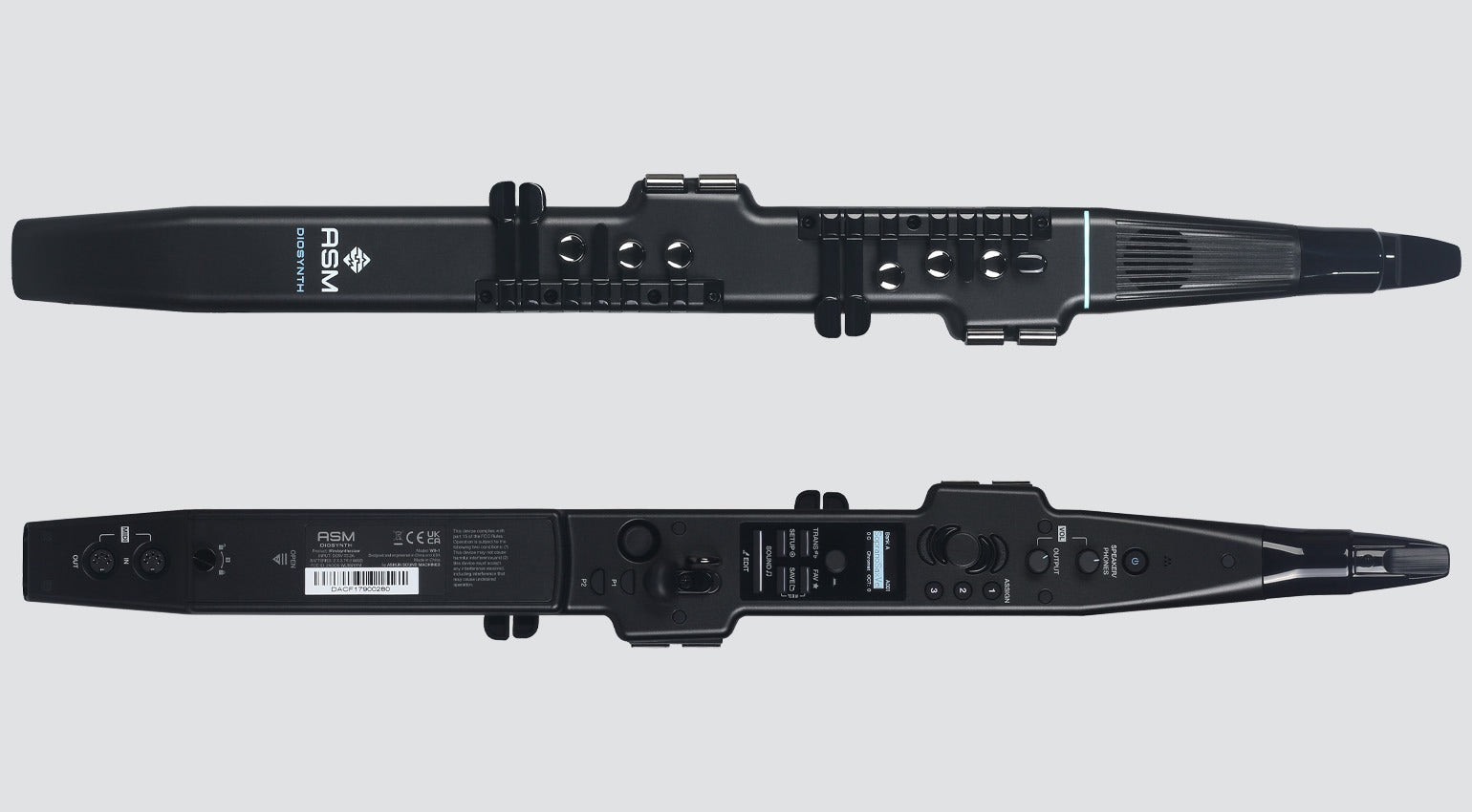 Diosynth - Wind synthesizer with Hardcase and Stand - Sound Distribution - Innovative Music