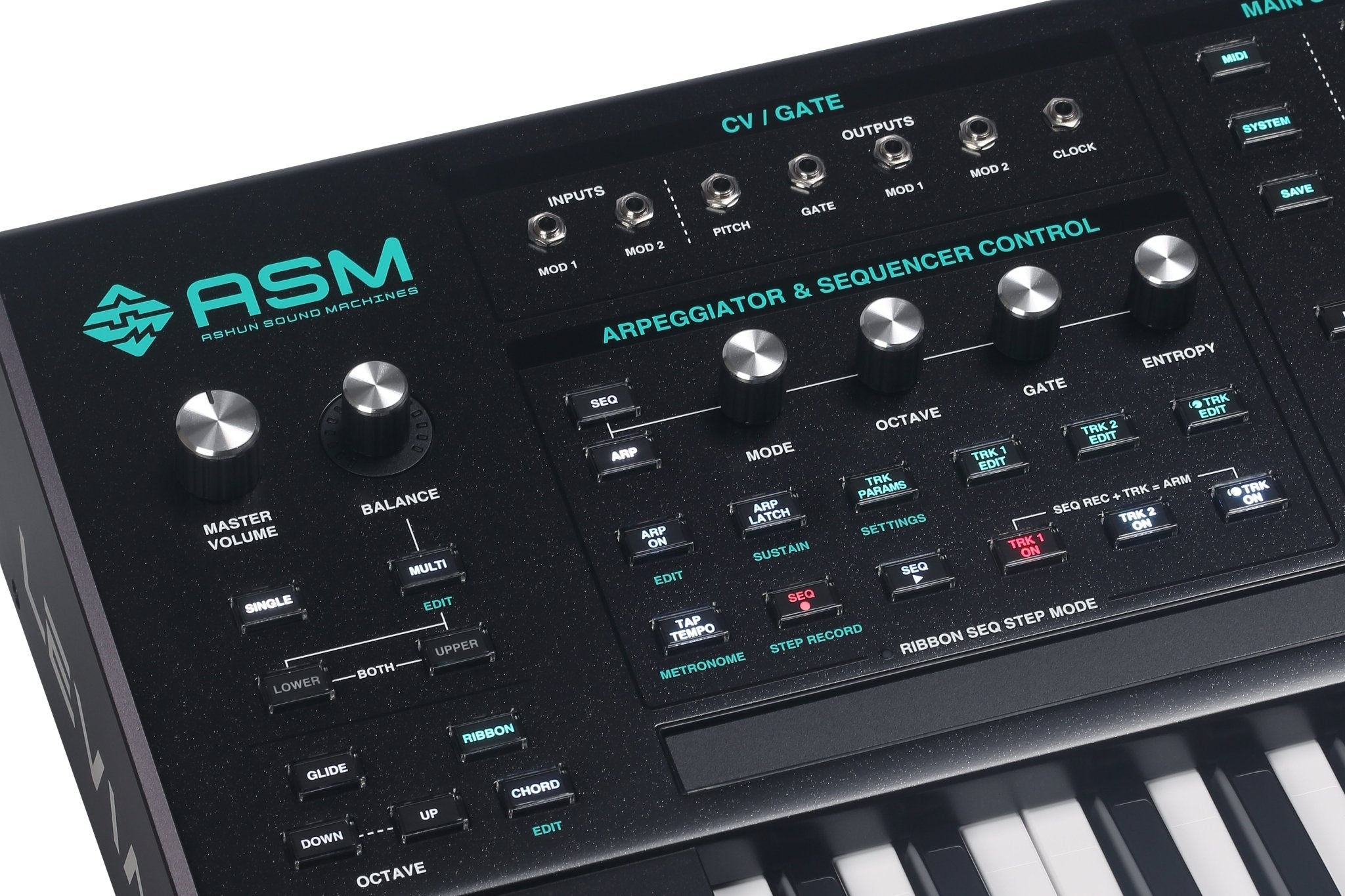ASM Leviasynth Keyboard 16 - Voice Hybrid Algorithmic Synthesizer with Polyphonic Aftertouch - Sound Distribution - Innovative Music