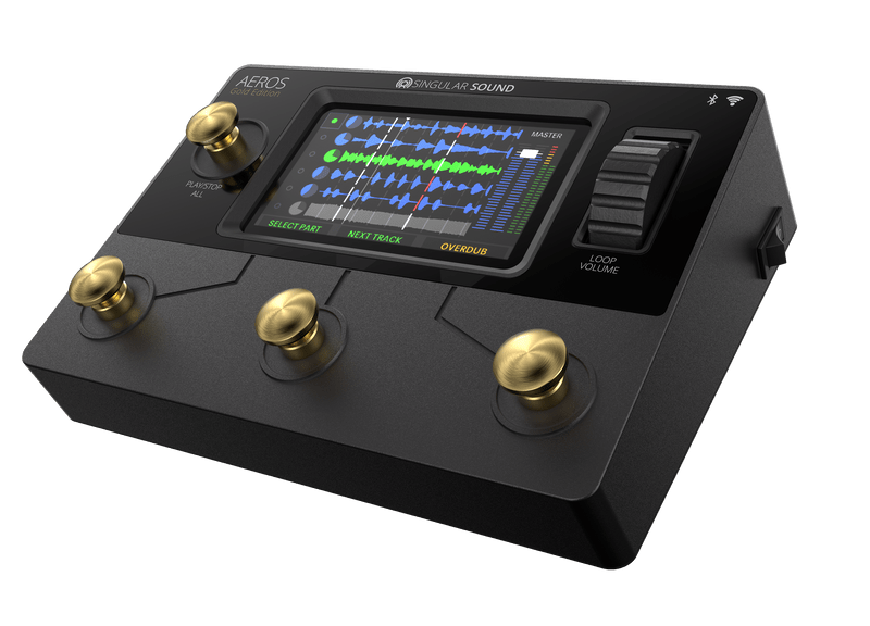 Singular Sound AEROS GOLD ED LOOPER - Ultimate Loop Station for Musicians - Innovative Music