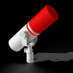 BEACN Red Microphone Foam Windscreen - Premium Quality Windshield for Crystal Clear Audio - Innovative Music