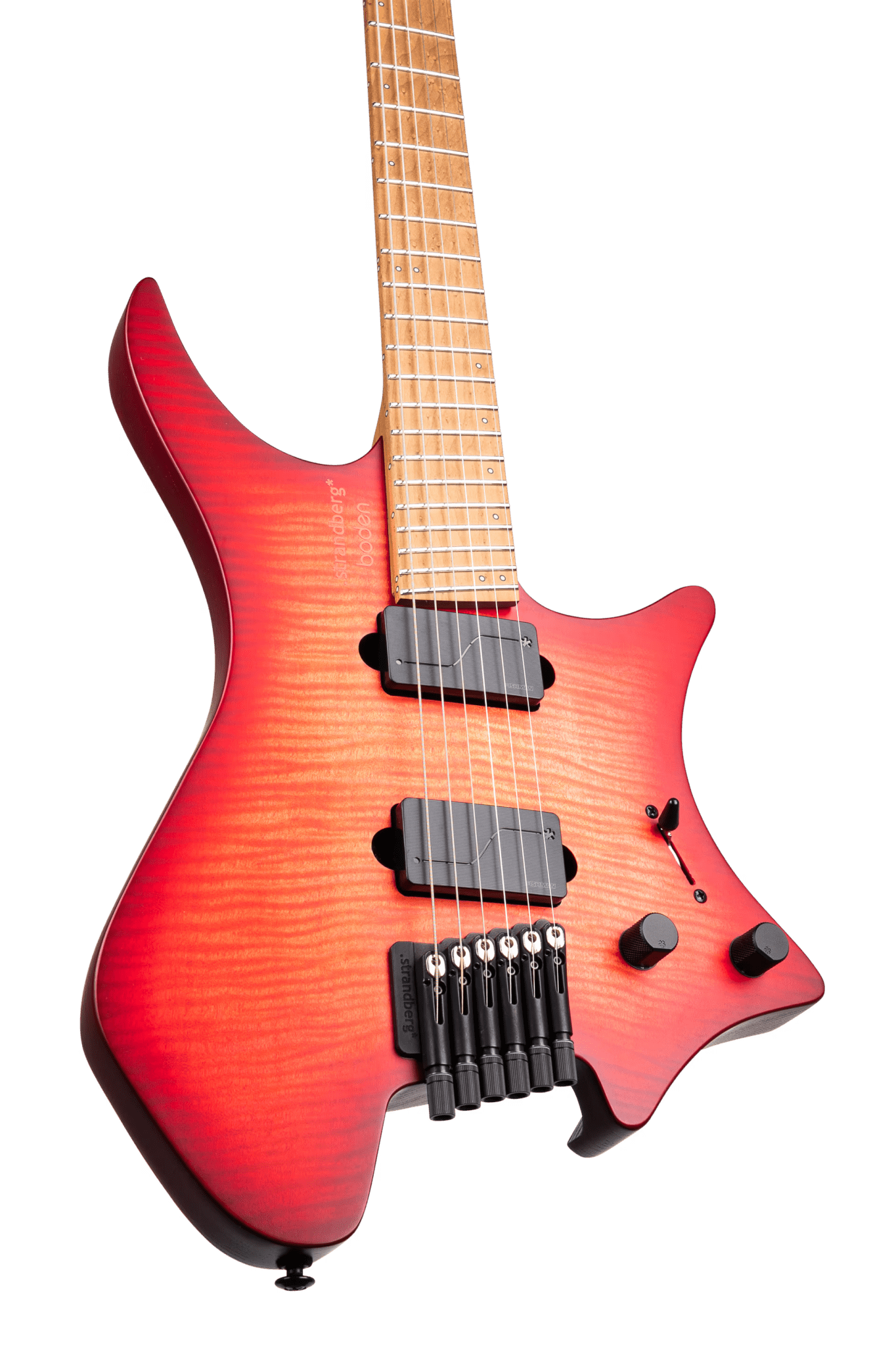 Boden Original N2.6 Sunset Coral Burst Satin Electric Guitar - Sound Distribution - Innovative Music