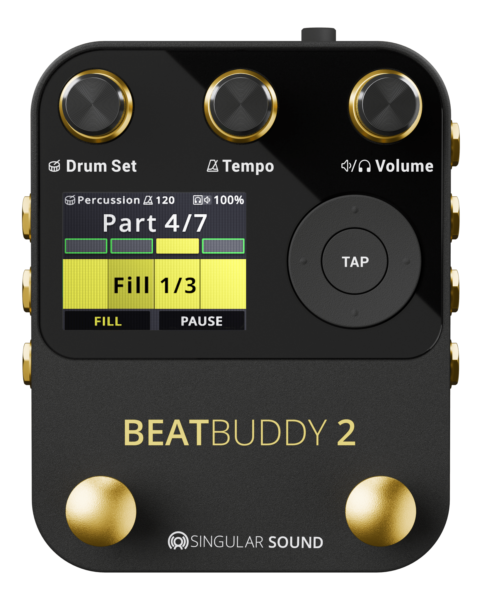 Beat Buddy 2 - SINGULAR SOUND BEATBUDDY 2 DRUM MACHINE PEDAL - Innovative Music
