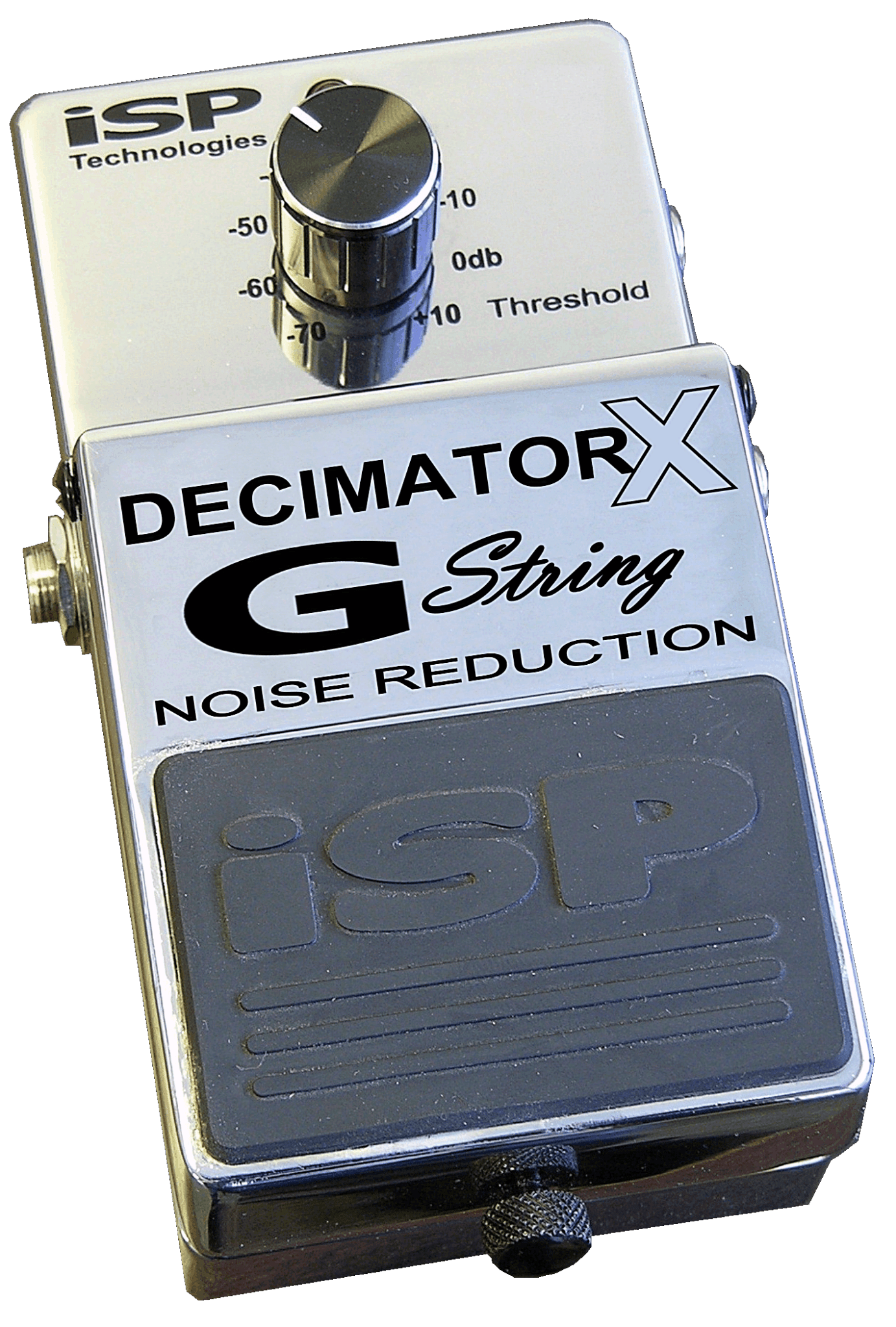 ISP DECIMATOR X G NR Pedal with Loop Connections - Ultimate Noise Reduction - Sound Distribution - Innovative Music