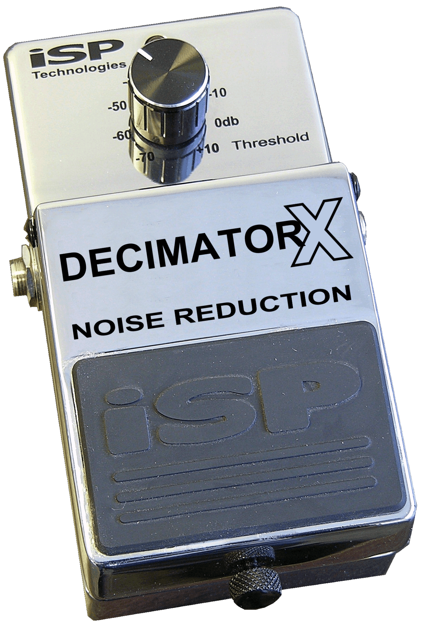 ISP DECIMATOR X Noise Reduction Pedal - Ultimate Noise Reduction Solution - Sound Distribution - Innovative Music