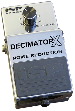 ISP DECIMATOR X Noise Reduction Pedal - Ultimate Noise Reduction Solution