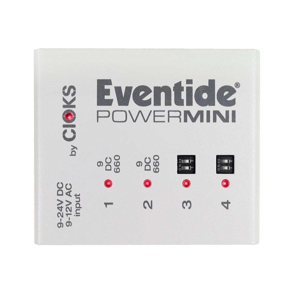Eventide PowerMini Pedalboard Power Supply w/ 4 Outputs - Innovative Music