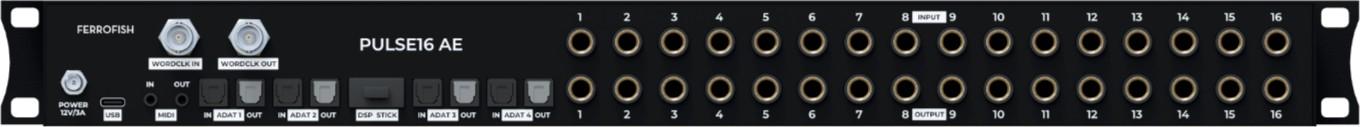 FERROFISH Pulse 16 AE with ADAT IO - Sound Distribution - Innovative Music