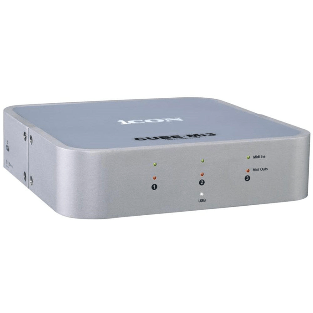 ICON Cube Mi3 3 - In/3 - Out MIDI interface - Innovative Music