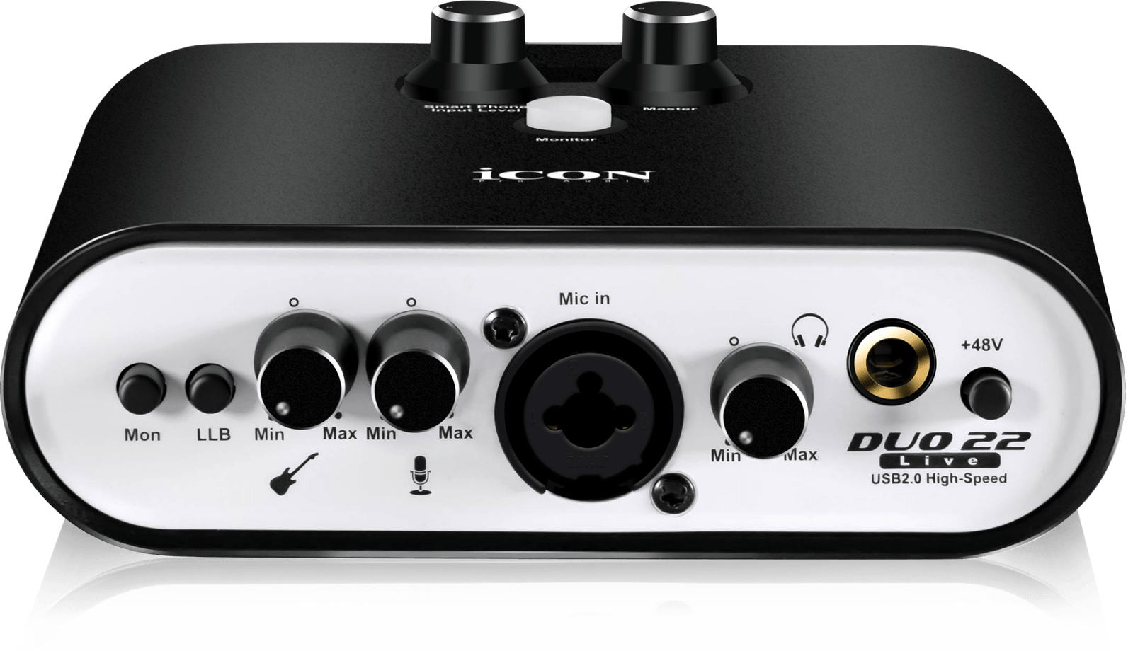 ICON 1 MicIn 1 Instrument In2 Out professional recording USB - Innovative Music