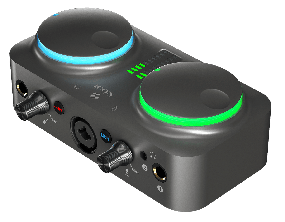 ICON COMPACT 2-IN/2-OUT USB AUDIO INTERFACE - Sound Distribution - Innovative Music