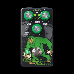 INTERSTELLAR AUDIO FUZZSQUATCH FUZZDRIVE GTR PEDAL - Ultimate Fuzz Pedal for Guitarists - Innovative Music