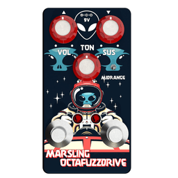 INTERSTELLAR AUDIO MARSLING OCTAFUZZDRIVE PEDAL - Ultimate Spacey Tones for Guitarists - Innovative Music
