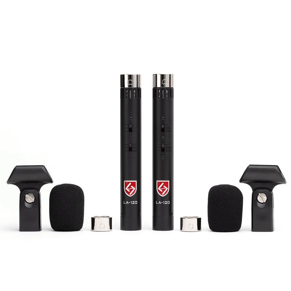 Lauten Audio LA - 120 V2 Small Diaphragm Condenser Mic (Pair) - Sound Distribution - Innovative Music