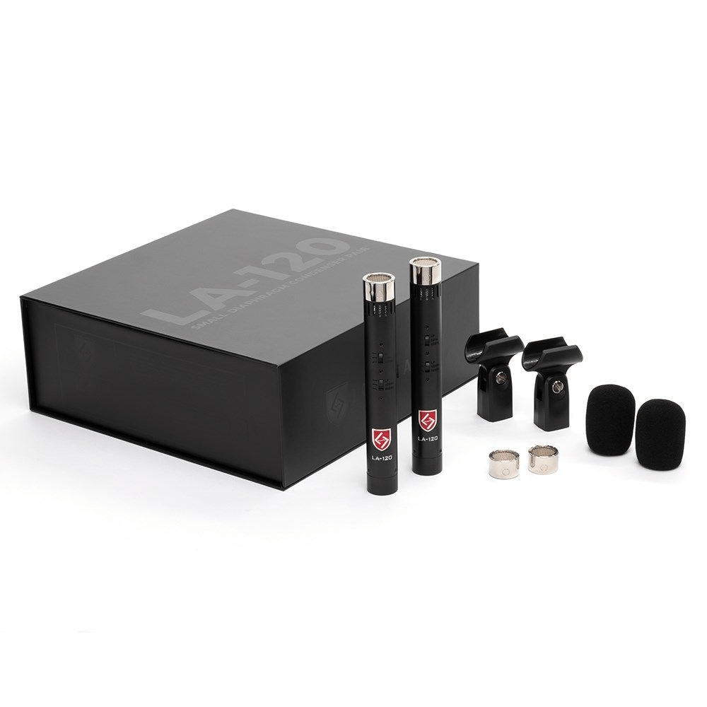 Lauten Audio LA - 120 V2 Small Diaphragm Condenser Mic (Pair) - Sound Distribution - Innovative Music