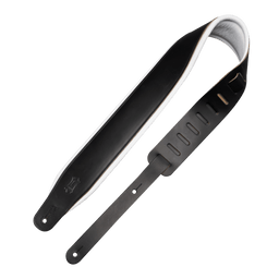 Levy's 3" Wide Top Grain Leather Guitar Straps - Tuxedo | Premium Quality - Innovative Music