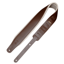 Levy's Top Grain Leather Guitar Strap 3" (Brown) - Innovative Music