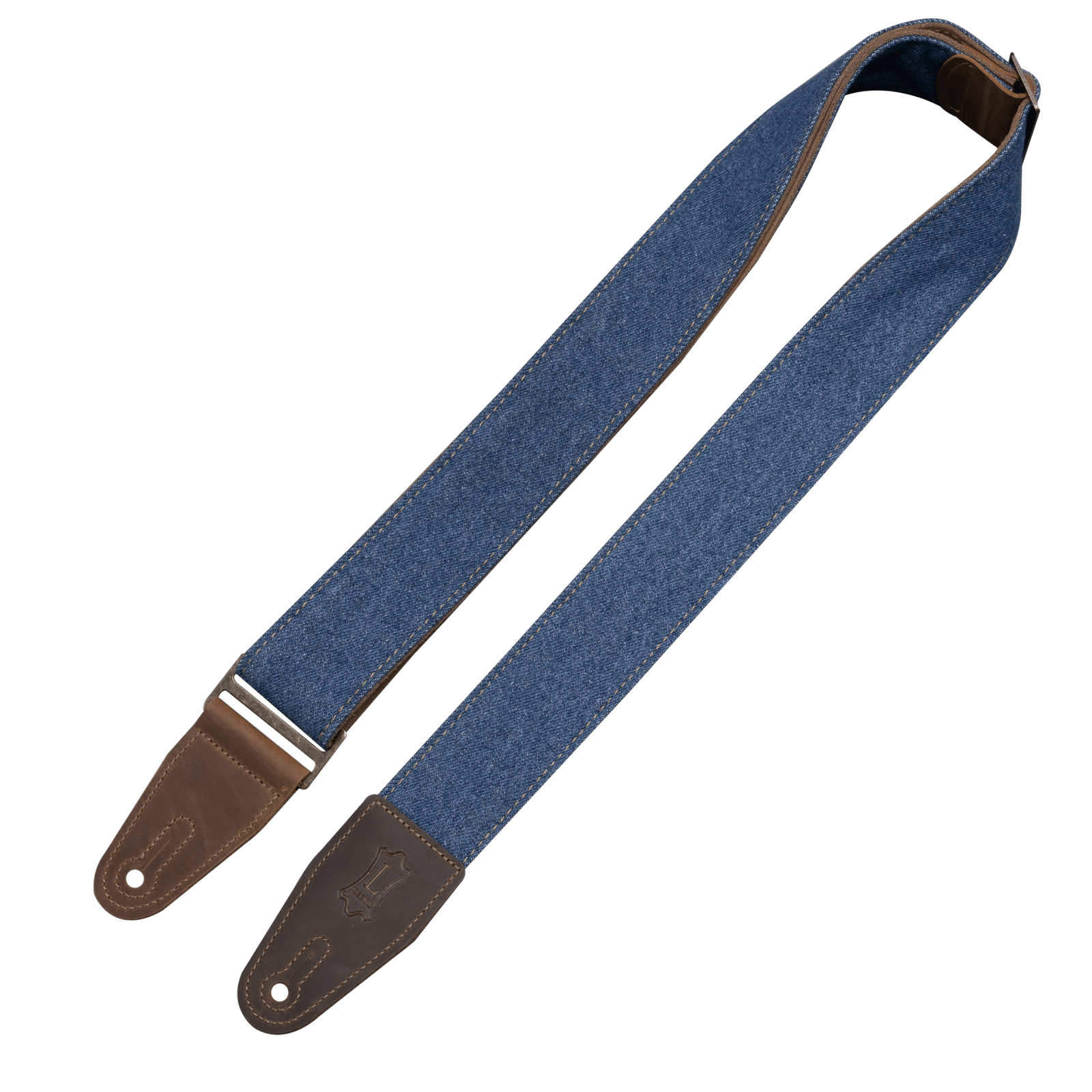Levy's Blue Denim Guitar Strap - Innovative Music