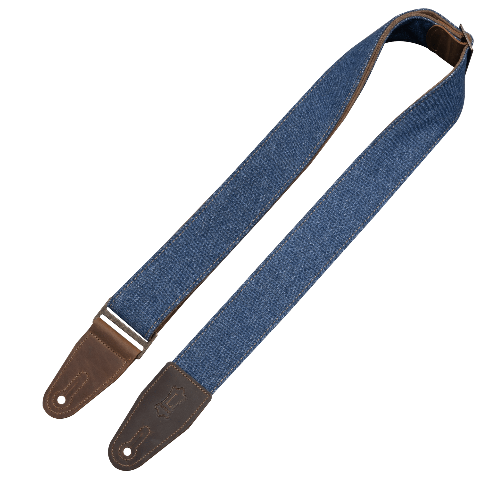 Levy's Blue Denim Guitar Strap - Innovative Music
