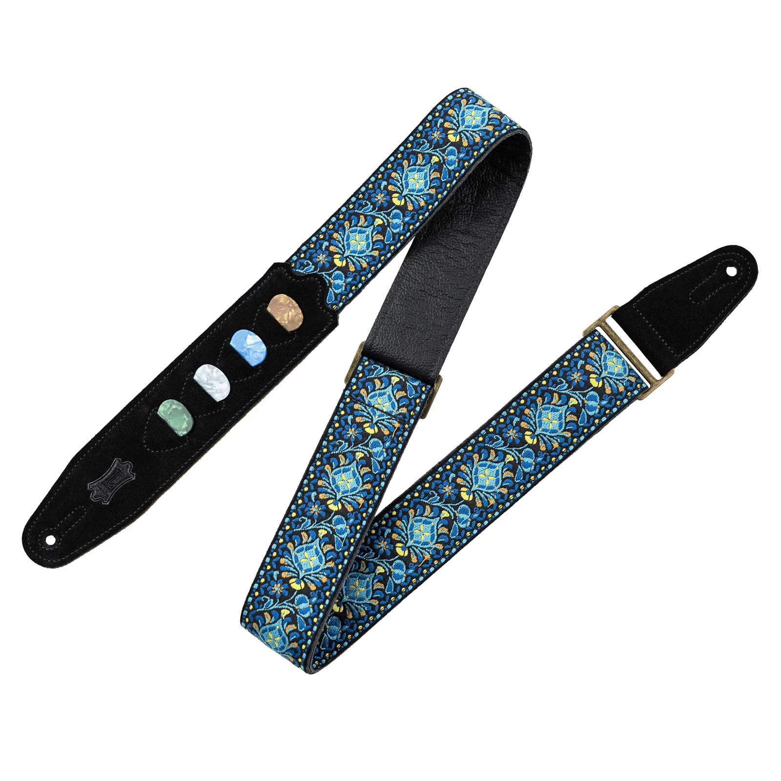 Levy's MH8TV - 04 Guitar Strap with Pick Holder - Premium Quality and Style - Innovative Music