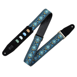 Levy's MH8TV - 04 Guitar Strap with Pick Holder - Premium Quality and Style - Innovative Music