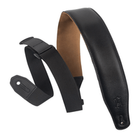 Levy's Ergonomic Ripchord Guitar Strap 2 1/2" (Black) - Innovative Music