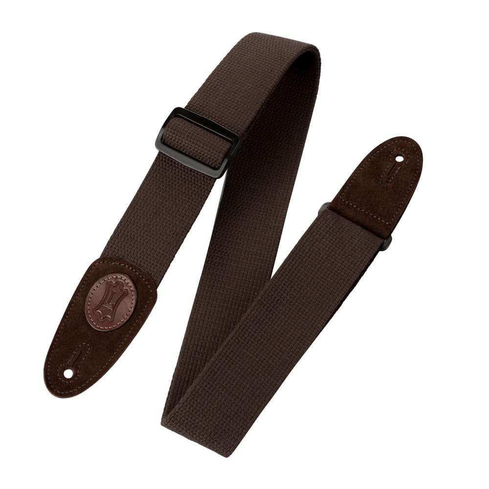 Levy's Cotton Guitar Strap 2" (Brown) - Innovative Music