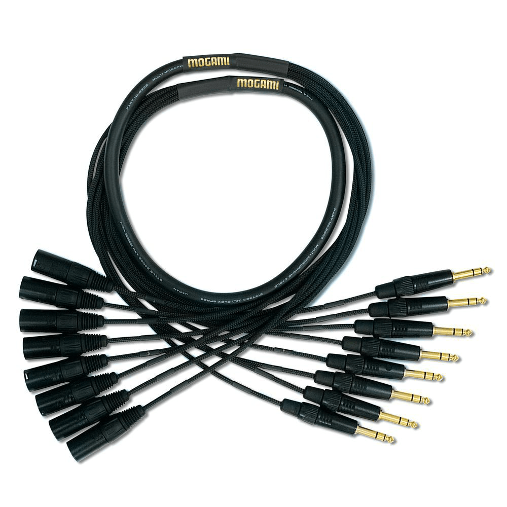 Mogami 8 Channel Snake TRS to XLRM 20 ft - Premium Audio Quality and Durability - Innovative Music