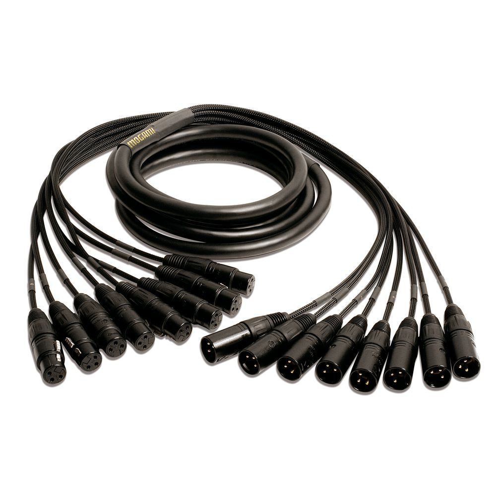 Mogami 8 x XLRM to 8 X XLRF Cable (25ft) - Innovative Music