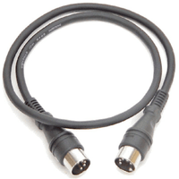 Mogami MIDI Cable One Piece Moulded 5pin Connections(1.5ft) - Innovative Music