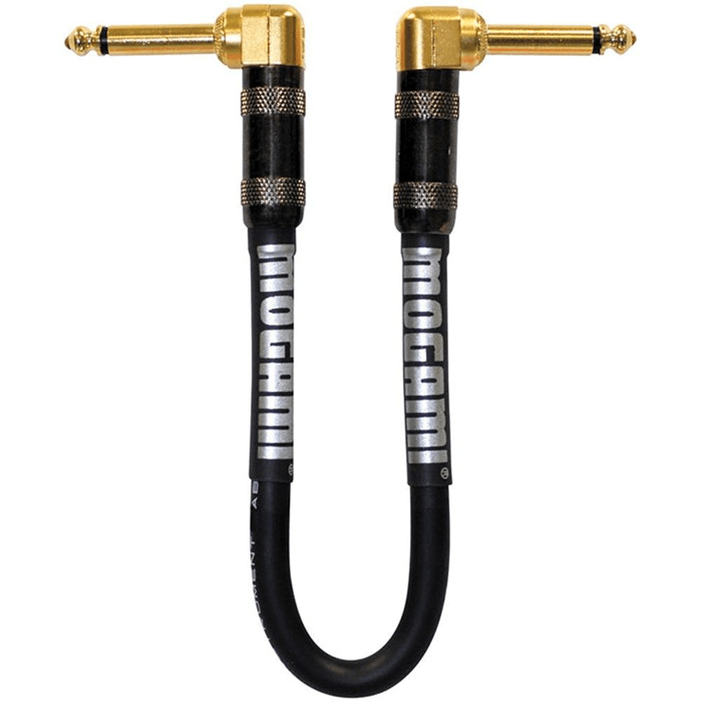 Mogami Platinum Right - Angle to Right - Angle Guitar Cable (1ft) - Innovative Music