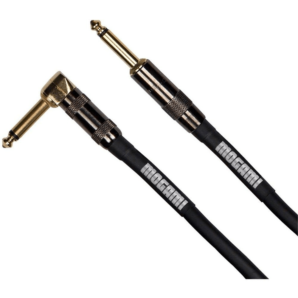 Mogami Platinum Right - Angle to Straight Guitar Cable (6ft) - Innovative Music