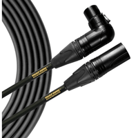 Mogami Stage Microphone Cable w/ Right - Angle XLRF (20ft) - Innovative Music