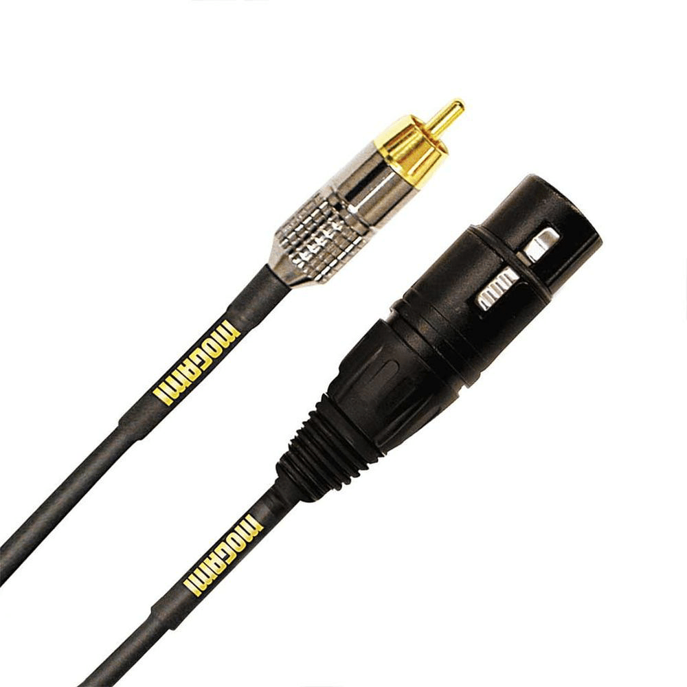Mogami XLRF to RCA Mono Cable (12ft) - Innovative Music