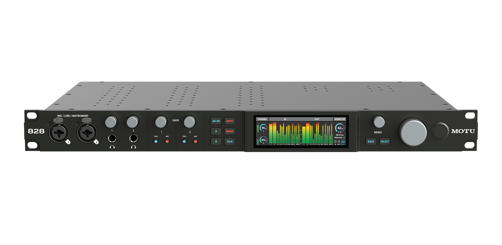 MOTU 28×32 USB3 interface with mix, FX for Mac/Win - Sound Distribution - Innovative Music