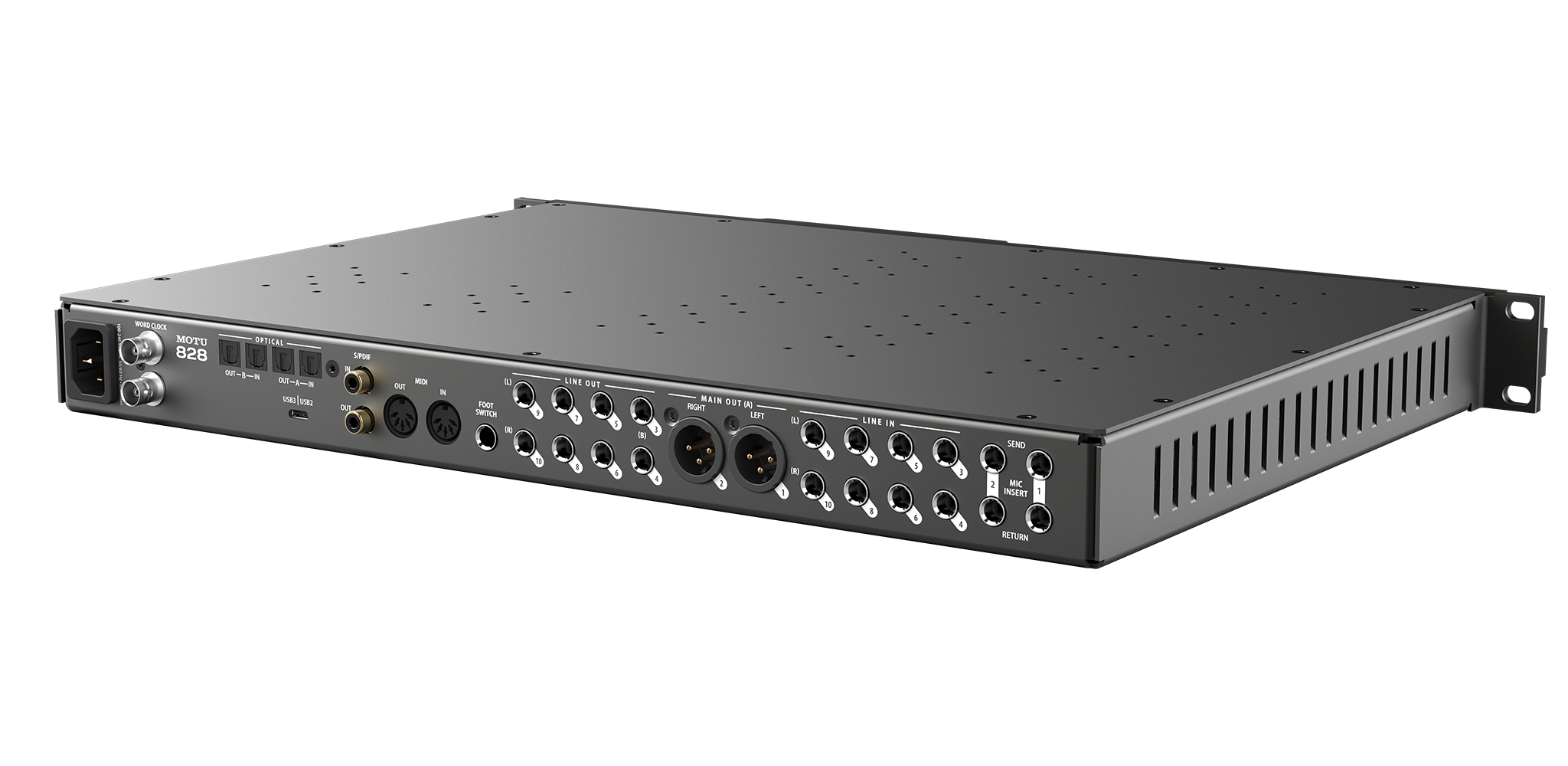 MOTU 28×32 USB3 interface with mix, FX for Mac/Win