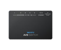 MOTU AVB Switch six‑port AVB Ethernet switch