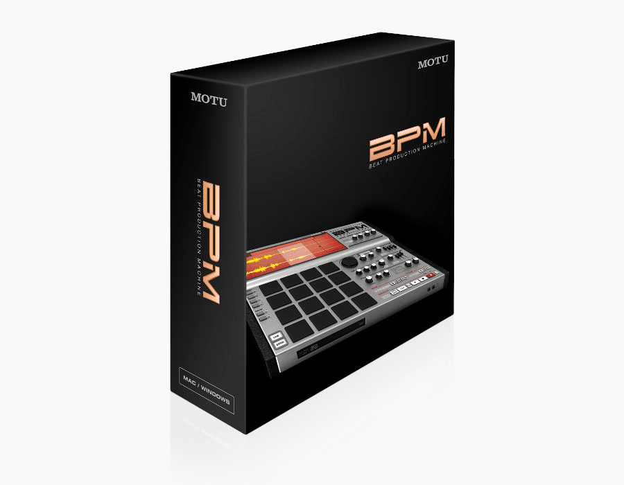 MOTU BPM 1.5 beat production urban rhythm tool - Sound Distribution - Innovative Music