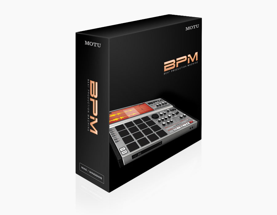 MOTU BPM 1.5 beat production urban rhythm tool