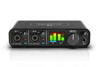 MOTU 2×2 USB interface with studio‑quality sound
