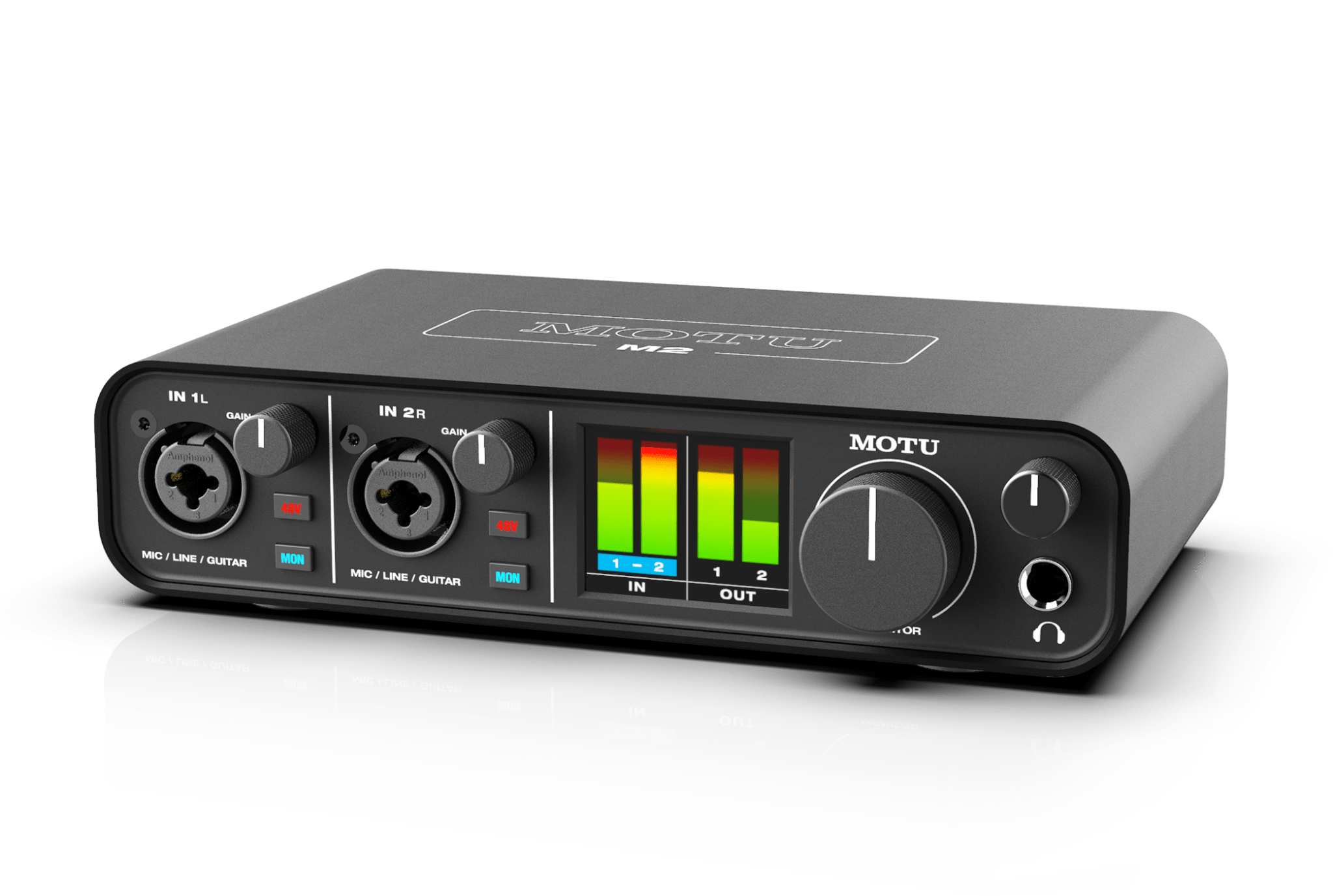 MOTU 2×2 USB interface with studio‑quality sound - Sound Distribution - Innovative Music