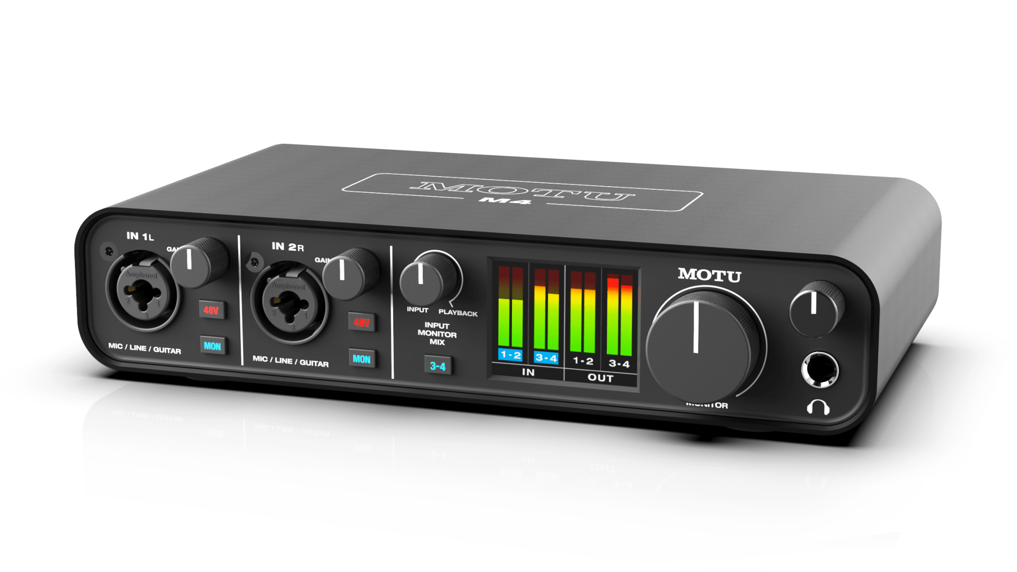 MOTU 4×4 USB interface with studio‑quality sound - Sound Distribution - Innovative Music