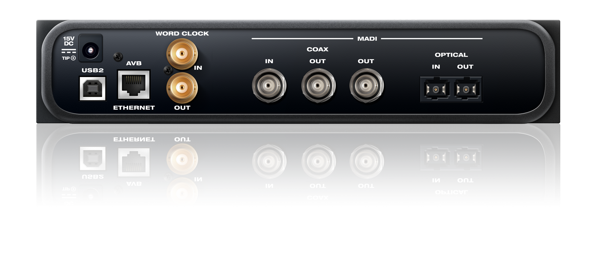 MOTU MADI USB2/AVB interface with DSP and mixing